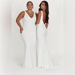 MESHKI Kyla Low Back Gown - NWT